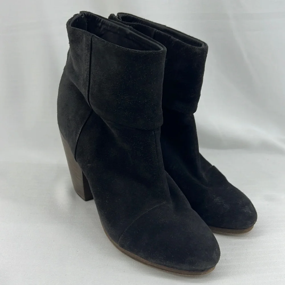 Rag & Bone Suede Newbury Ankle Boots